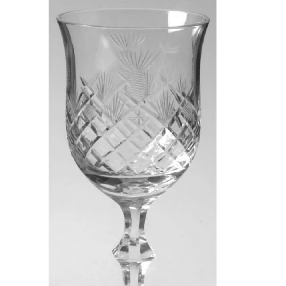 Aloha by SCHMID Wine Crystal Cut Glass